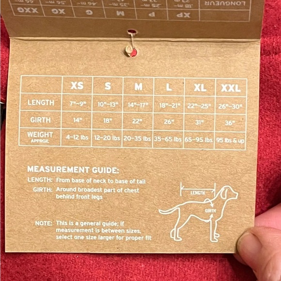 Dog lover SET Eddie Bauer Classic Dark Red Vest/Flannel LINED+bandanna+Book SzL - Picture 7 of 16